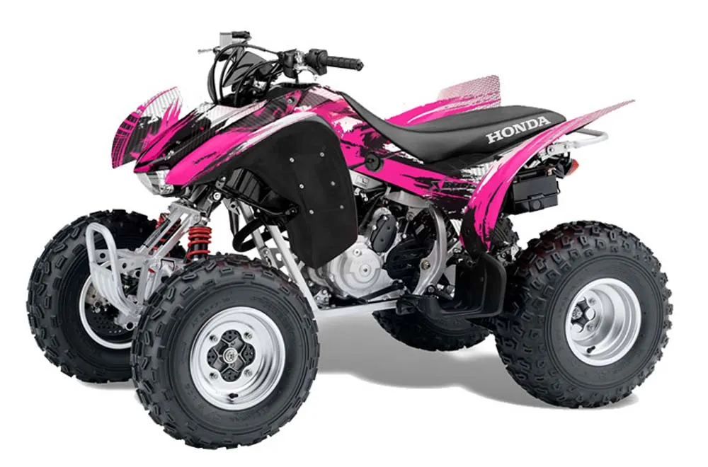 Honda TRX 300EX ATV Graphic Kit - 2007-2013 Carbon X Pink