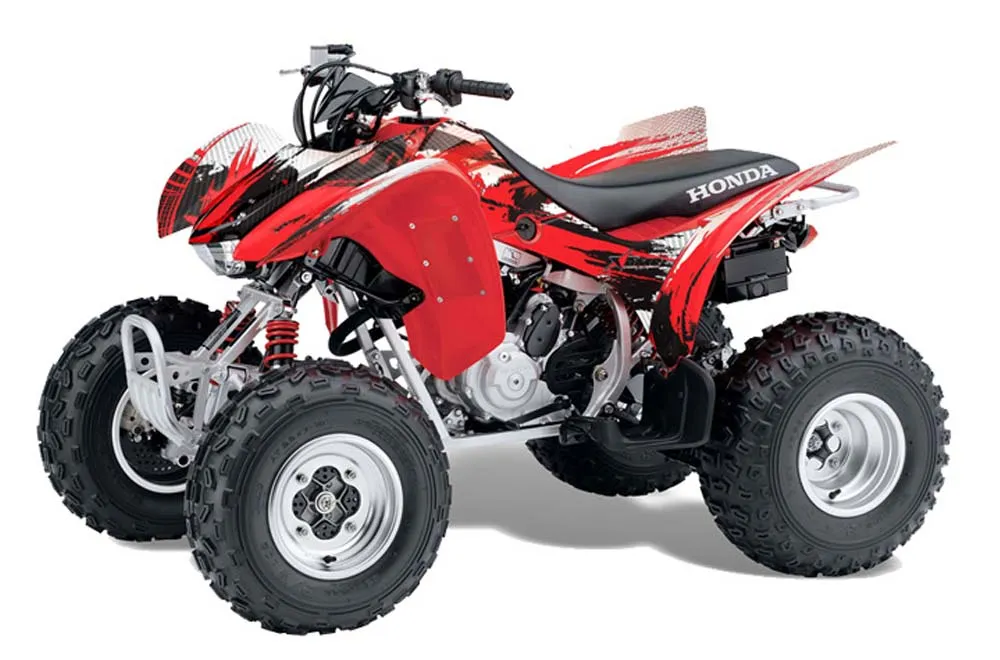 Honda TRX 300EX ATV Graphic Kit - 2007-2013 Carbon X Red