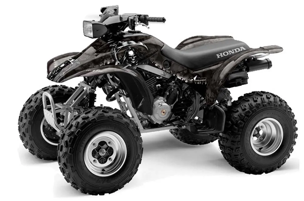 Honda TRX 300EX ATV Graphic Kit - 1993-2006 Reaper Black