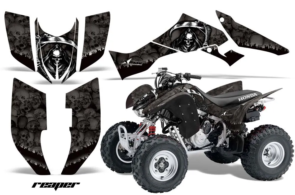 Honda TRX 300EX ATV Graphic Kit - 2007-2013 Reaper Black