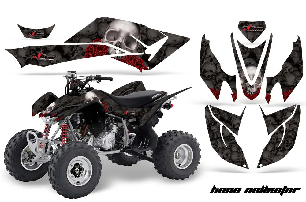 Honda TRX 400 EX ATV Graphic Kit - 2008-2016 Bone Collector Black