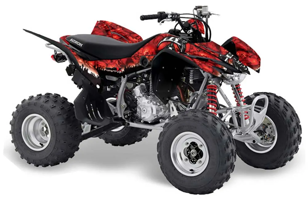 Honda TRX 400 EX ATV Graphic Kit - 2008-2016 Reaper Red