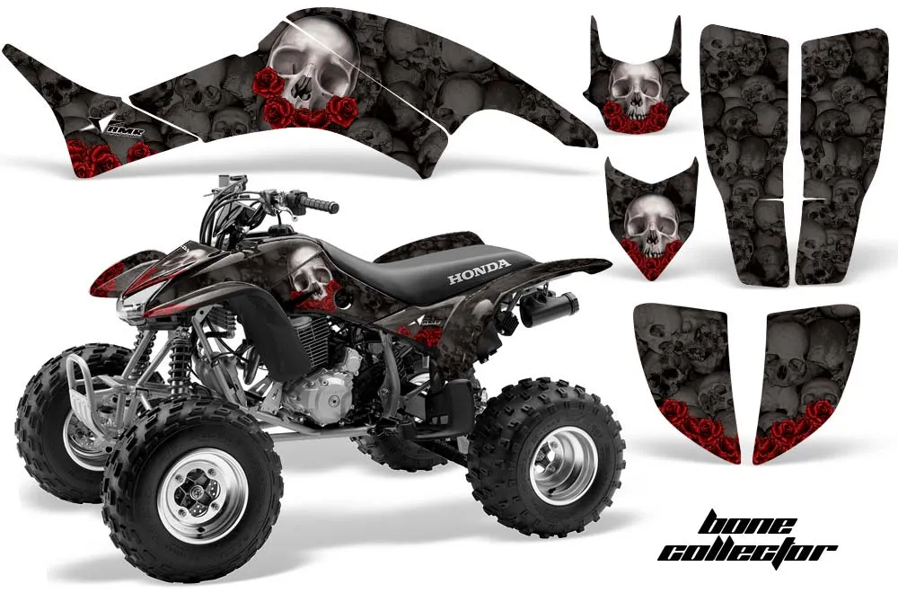 Honda TRX 400EX ATV Graphic Kit - 1999-2007 Bone Collector Black