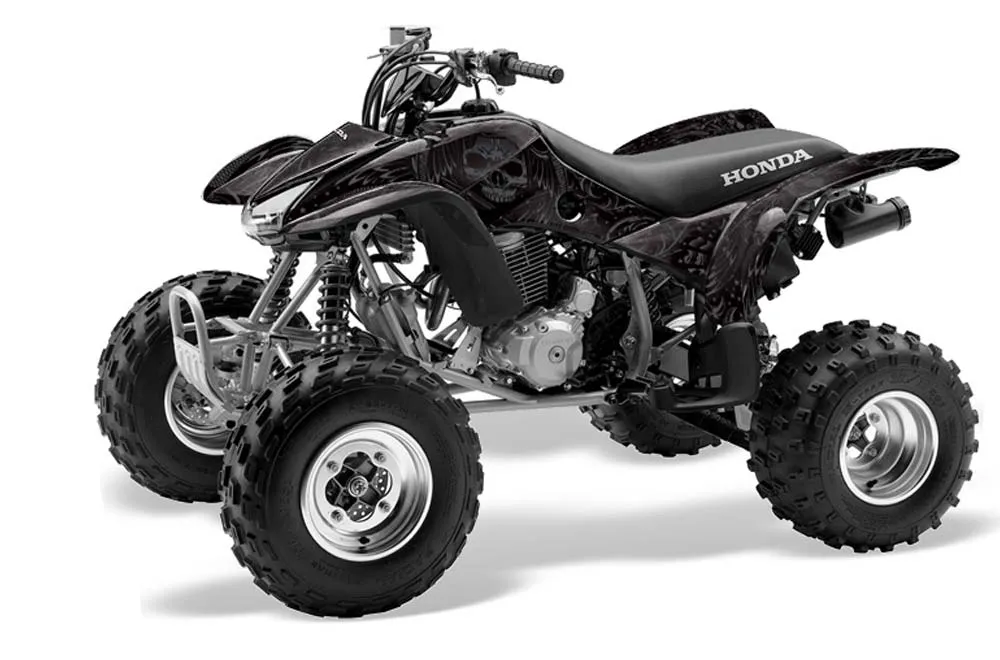 Honda TRX 400EX ATV Graphic Kit - 1999-2007 Skulls n Hammers Black
