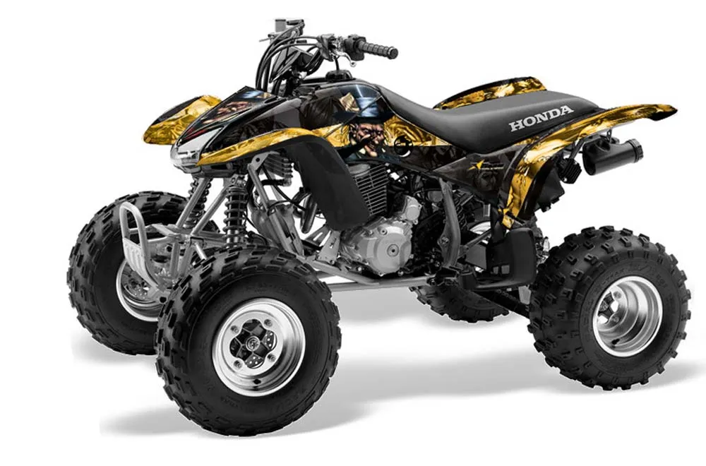 Honda TRX 400EX ATV Graphic Kit - 1999-2007 Mad Hatter Black