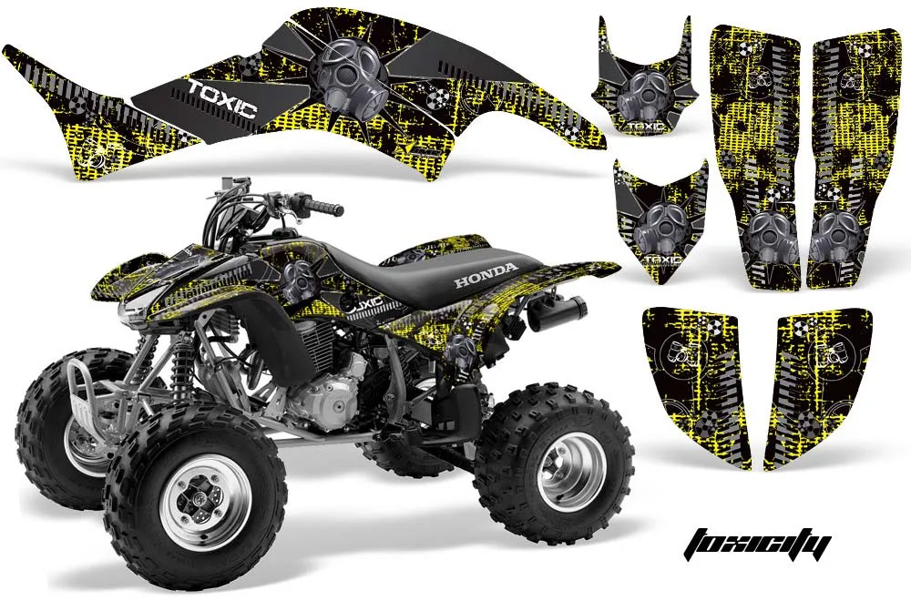 Honda TRX 400EX ATV Graphic Kit - 1999-2007 Toxicity Black