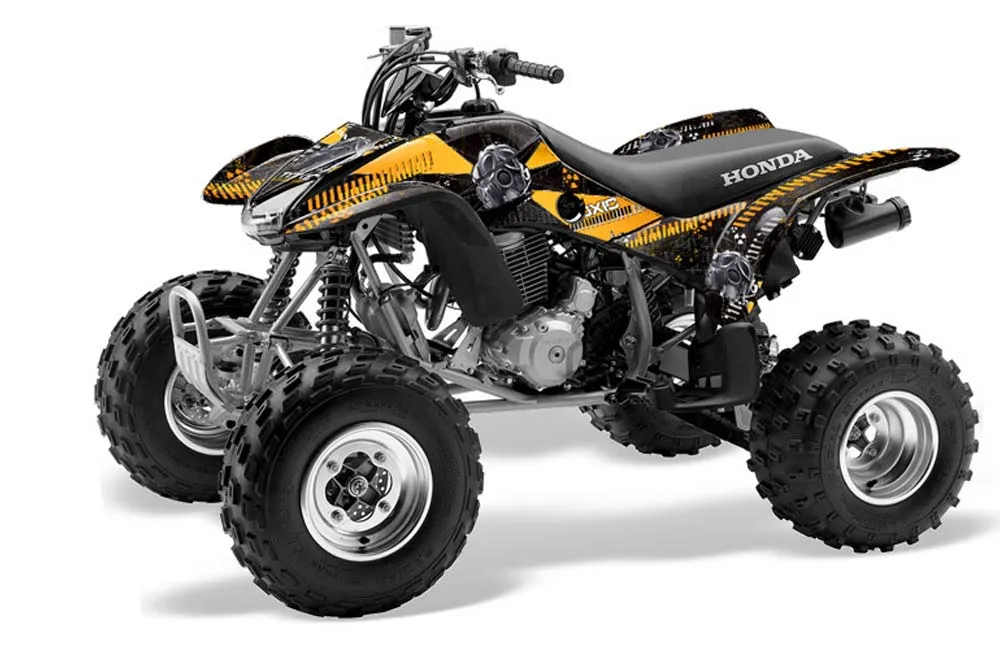 Honda TRX 400EX ATV Graphic Kit - 1999-2007 Toxicity Yellow