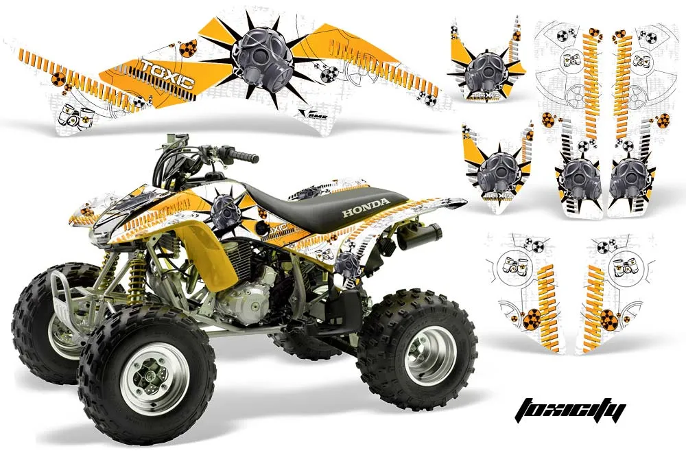 Honda TRX 400EX ATV Graphic Kit - 1999-2007 Toxicity Yellow