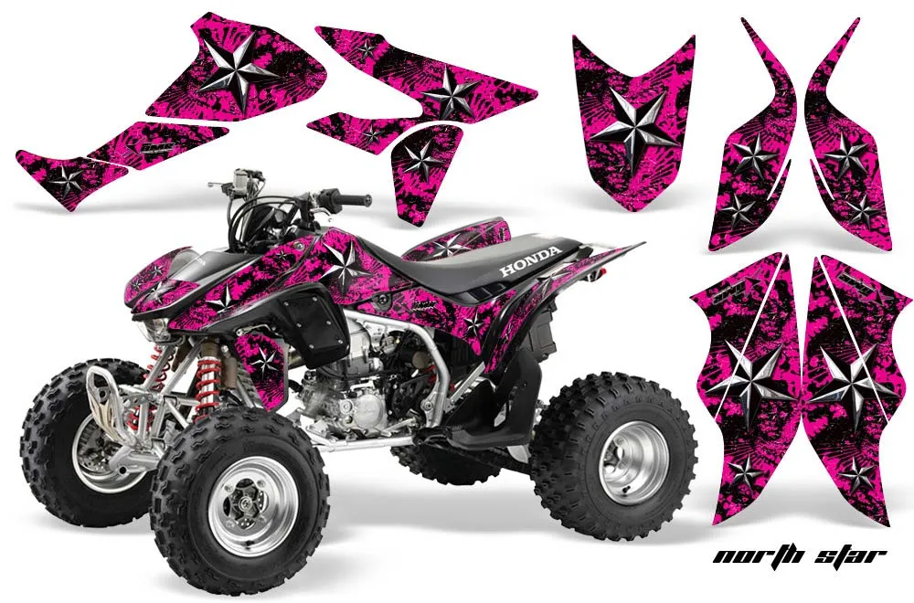 Honda TRX 450R ATV Graphic Kit - 2004-2016 Northstar Pink