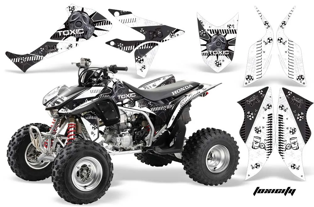 Honda TRX 450R ATV Graphic Kit - 2004-2016 Toxicity Black