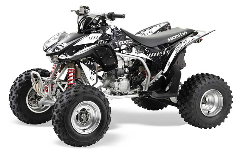 Honda TRX 450R ATV Graphic Kit - 2004-2016 Toxicity Black