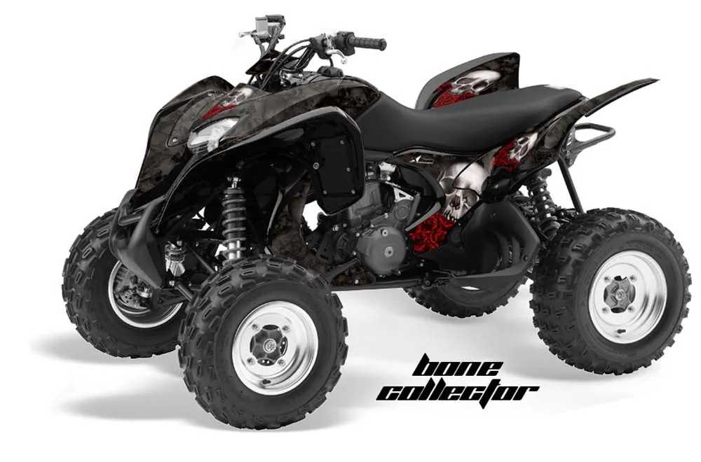 Honda TRX 700 XX ATV Graphic Kit - 2008-2015 Bone Collector Black