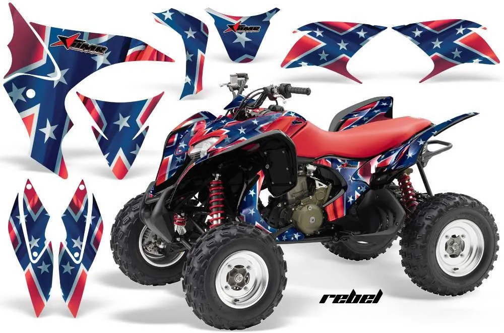 Honda TRX 700 XX ATV Graphic Kit - 2008-2015 Rebel Red