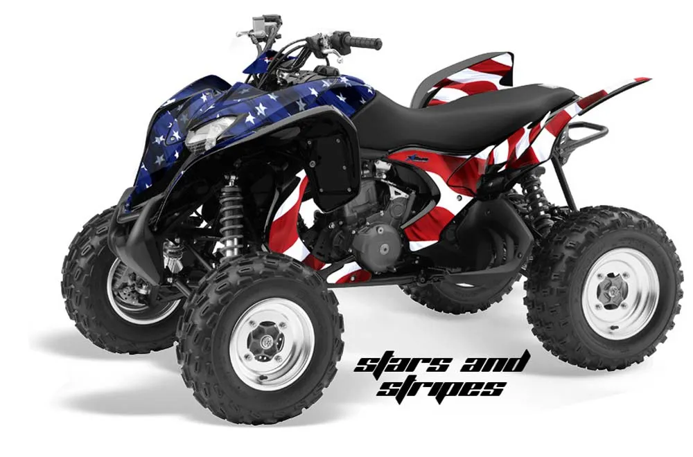 Honda TRX 700 XX ATV Graphic Kit - 2008-2015 Stars n Stripes Red
