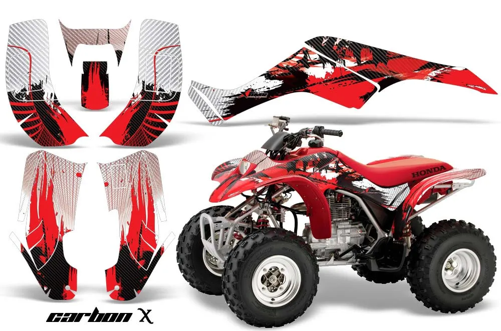 Honda TRX 90 ATV Graphic Kit - 2006-2019 Butterfly White