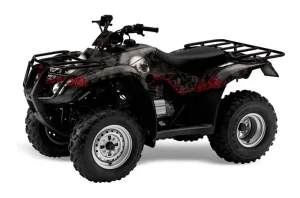 Honda Recon ES Fourtrax ATV Graphic Kit - 2005-2018 Bone Collector Black