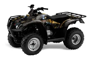 Honda Recon ES Fourtrax ATV Graphic Kit - 2005-2018 Mad Hatter Yellow