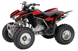 Honda TRX 250EX / 250R / 250X ATV Graphic Kit - 2006-2024 Diamond Race Red
