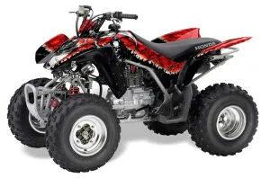 Honda TRX 250EX / 250R / 250X ATV Graphic Kit - 2006-2024 Reaper Red