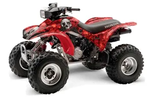 Honda TRX 300EX ATV Graphic Kit - 1993-2006 Bone Collector Red