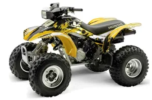 Honda TRX 300EX ATV Graphic Kit - 1993-2006 Carbon X Yellow
