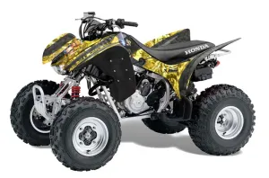 Honda TRX 300EX ATV Graphic Kit - 2007-2013 Mad Hatter Yellow