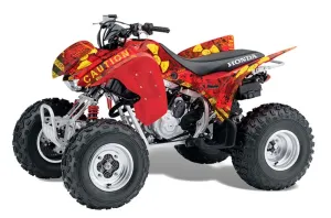 Honda TRX 300EX ATV Graphic Kit - 2007-2013 Meltdown Red