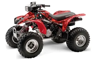 Honda TRX 300EX ATV Graphic Kit - 1993-2006 Reaper Red
