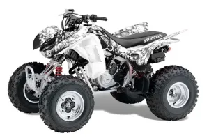 Honda TRX 300EX ATV Graphic Kit - 2007-2013 Reaper White