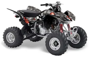 Honda TRX 400 EX ATV Graphic Kit - 2008-2016 Checkered Skull Red