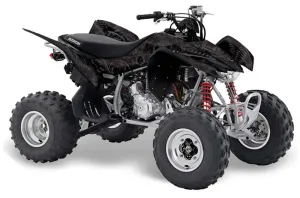 Honda TRX 400 EX ATV Graphic Kit - 2008-2016 Skulls and Hammers Silver