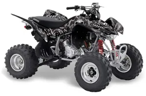 Honda TRX 400 EX ATV Graphic Kit - 2008-2016 Skulls and Hammers White