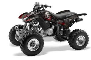 Honda TRX 400EX ATV Graphic Kit - 1999-2007 Bone Collector Black