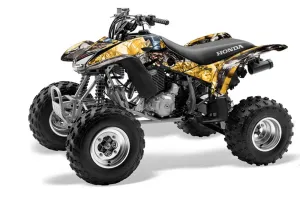 Honda TRX 400EX ATV Graphic Kit - 1999-2007 Mad Hatter Black