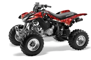 Honda TRX 400EX ATV Graphic Kit - 1999-2007 Reaper Red