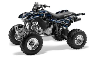 Honda TRX 400EX ATV Graphic Kit - 1999-2007 Silver Star - Silverhaze Blue