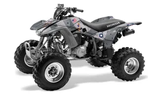 Honda TRX 400EX ATV Graphic Kit - 1999-2007 T-Bomber Silver