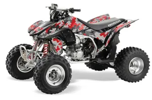 Honda TRX 450R ATV Graphic Kit - 2004-2016 Camoplate Red