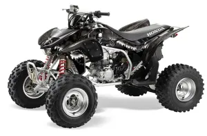Honda TRX 450R ATV Graphic Kit - 2004-2016 Reaper Black