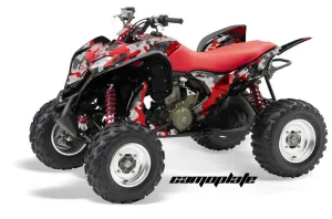 Honda TRX 700 XX ATV Graphic Kit - 2008-2015 Camoplate Red