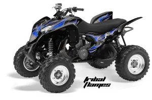 Honda TRX 700 XX ATV Graphic Kit - 2008-2015 Tribal Flames Blue