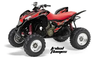 Honda TRX 700 XX ATV Graphic Kit - 2008-2015 Tribal Flames Red