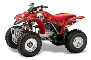 Honda TRX 90 ATV Graphic Kit - 2006-2019 Bone Collector Black