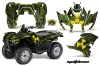 Honda Rancher AT ATV Graphic Kit - 2007-2013 Meltdown Green