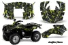 Honda Recon ES Fourtrax ATV Graphic Kit - 2005-2018 Butterfly Yellow