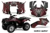 Honda Recon ES Fourtrax ATV Graphic Kit - 2005-2018 Widow Maker Red
