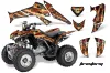 Honda TRX 250EX / 250R / 250X ATV Graphic Kit - 2006-2024 Firestorm Black