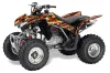 Honda TRX 250EX / 250R / 250X ATV Graphic Kit - 2006-2024 Firestorm Black