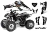 Honda TRX 250EX / 250R / 250X ATV Graphic Kit - 2006-2024 Mad Hatter Black