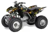 Honda TRX 250EX / 250R / 250X ATV Graphic Kit - 2006-2024 Motorhead Black